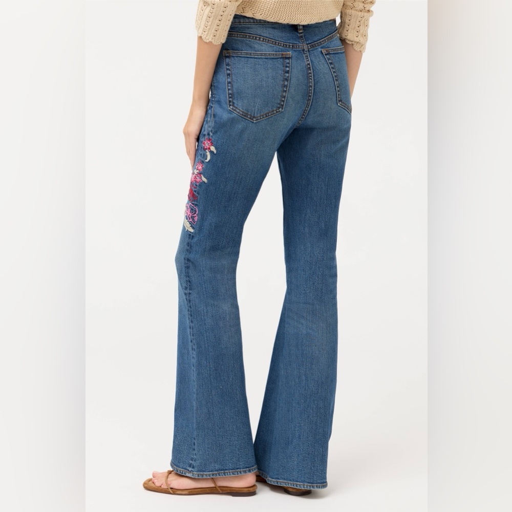 NWT Johnny Was The High Rise Flare Jean in Farida Size 32 - Picture 4 of 16